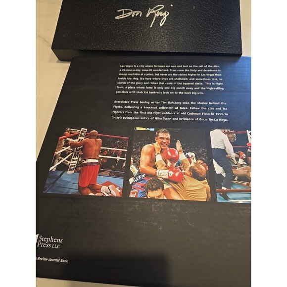FIGHT TOWN LAS VEGAS BOXING CAPITAL OF THE WORLD Dahlberg NEW HARD COVER BOOK - Picture 6 of 9